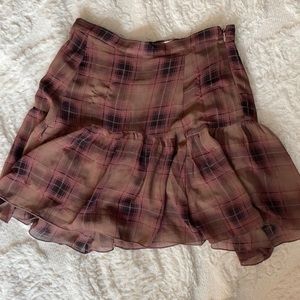 Urban Outfitters Plaid Skirt